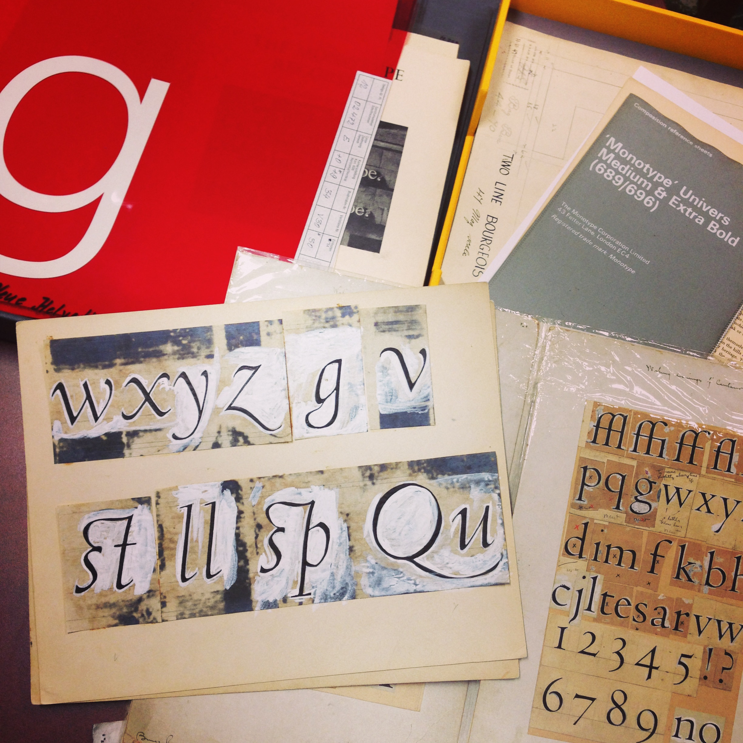 Assorted typographic treasures