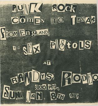 Sex Pistols flyer