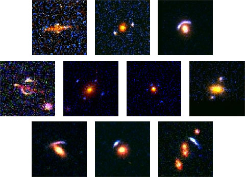 Hubble's Top Ten Gravitational Lenses