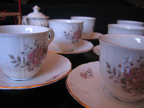 Grandma's Tea Cups