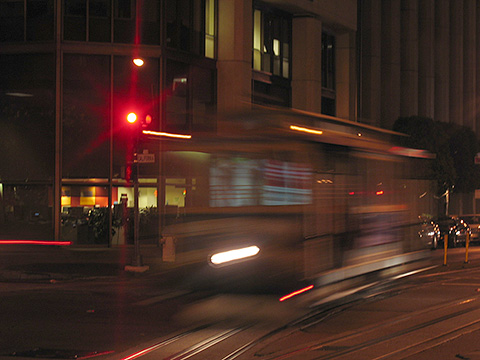 Cable Car in motion