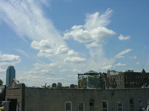 Clouds over Astoria