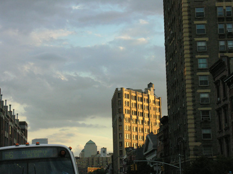 Sunset over 6th Avenue